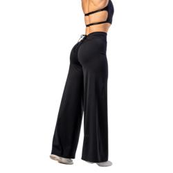 Nebbia Deni x NEBBIA Flared kalhoty s vysokým pasem 312