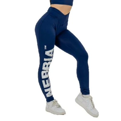 Nebbia Fitness legíny s vysokým pasem GLUTE CHECK 613