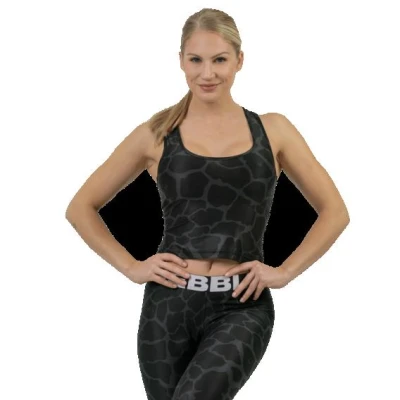 Nebbia NATURE-INSPIRED Sportovní crop top Racer back” 549 Nebbia NATURE-INSPIRED Sportovní crop top Racer back” 549