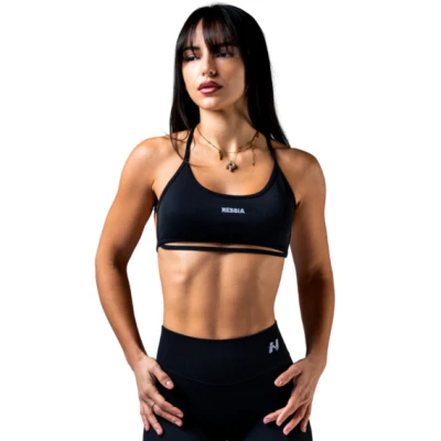 Nebbia Open-back sportovní podprsenka POWER 890