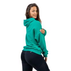 Nebbia Oversize mikina s kapucí GYM RAT 256