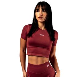 Nebbia Seamless crop top s krátkym rukávom POWER 891
