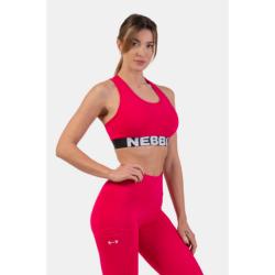 Nebbia Sportovní podprsenka se střihem Cross Back 410
