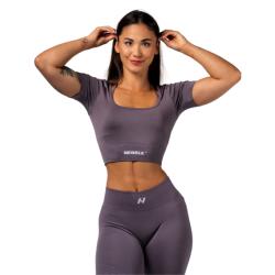 Nebbia Tvarujúci bezšvový crop top FLOW SEAMLESS 499