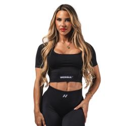 Nebbia Tvarujúci bezšvový crop top FLOW SEAMLESS 499