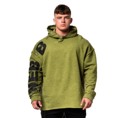 Nebbia Washed-off Oversized mikina s kapucí NO BS 371 Nebbia Washed-off Oversized mikina s kapucí NO BS 371