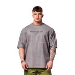 Nebbia Washed-off Oversized tričko NO SHORTCUTS 369