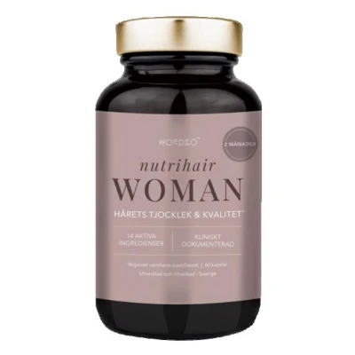Nordbo Nutrihair Woman 60 kapsúl Nordbo Nutrihair Woman 60 kapsúl