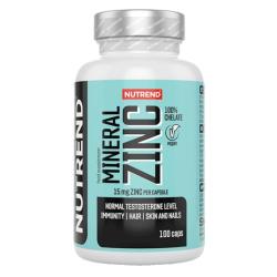 Nutrend Mineral ZINC 100% Chelate 100 kapslí Nutrend Mineral ZINC 100% Chelate 100 kapslí