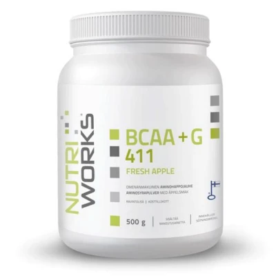 NutriWorks BCAA + Glutamin 4:1:1 500g NutriWorks BCAA + Glutamin 4:1:1 500g