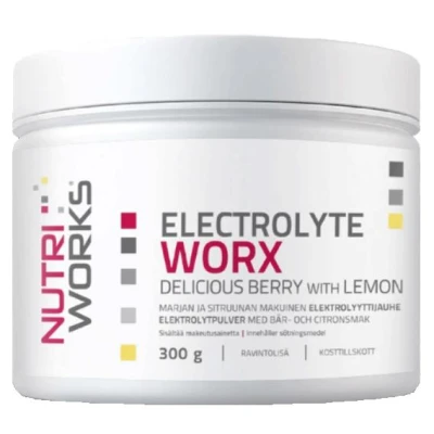 NutriWorks Electrolyte Worx NEW 300g NutriWorks Electrolyte Worx NEW 300g