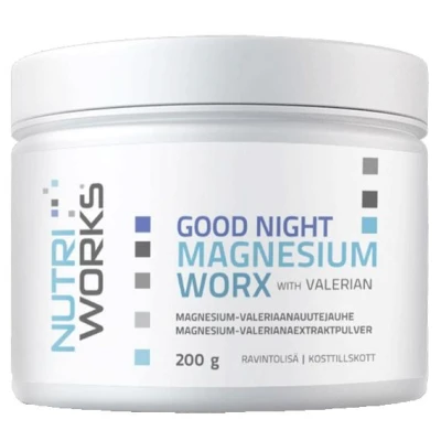 NutriWorks Good Night Magnesium Worx 200g NutriWorks Good Night Magnesium Worx 200g