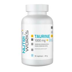 NutriWorks Taurine 1000mg + B6 90 kapsúl