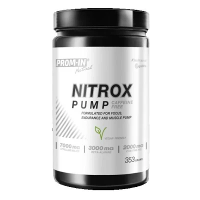 PROM-IN Nitrox Pump Caffeine Free Clean 353g PROM-IN Nitrox Pump Caffeine Free Clean 353g