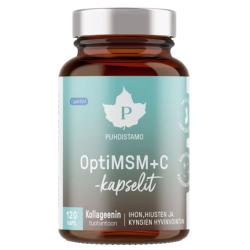 Puhdistamo OptiMSM+C 120 kapslí Puhdistamo OptiMSM+C 120 kapslí