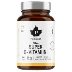 Puhdistamo Super Vitamin D 2000iu 120 kapslí Puhdistamo Super Vitamin D 2000iu 120 kapslí