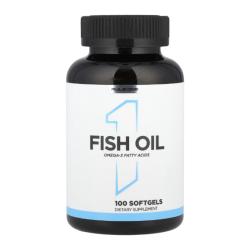 RULE ONE Fish Oil softgels caps 60 kapslí RULE ONE Fish Oil softgels caps 60 kapslí