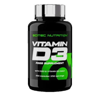 Scitec Vitamin D3 250 kapslí Scitec Vitamin D3 250 kapslí