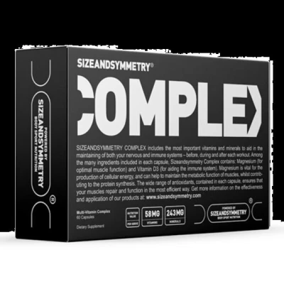 SizeandSymmetry Multivitamine Complex 60 kapslí