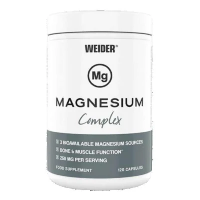 Weider Magnesium Complex 120 kapslí Weider Magnesium Complex 120 kapslí