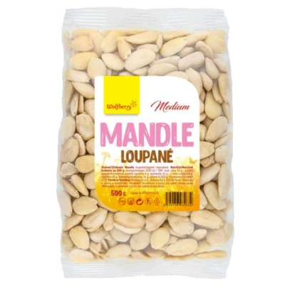 Wolfberry Mandle loupané Medium 500g