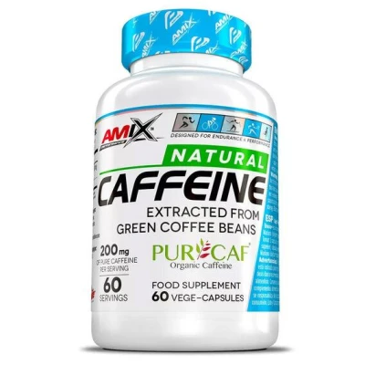 Amix Nutrition Natural Caffeine PurCaf 60 kapslí Amix Nutrition Natural Caffeine PurCaf 60 kapslí