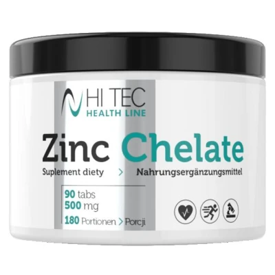 HiTec Nutrition Zinc chelate 90 tablet HiTec Nutrition Zinc chelate 90 tablet