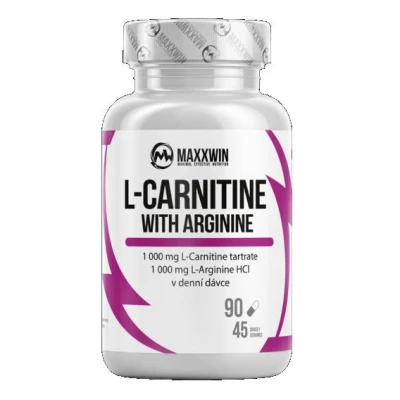 MaxxWin L-Carnitine Arginine 90 kapslí MaxxWin L-Carnitine Arginine 90 kapslí