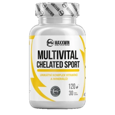 MaxxWin MultiVital Chelated sport 120 kapslí MaxxWin MultiVital Chelated sport 120 kapslí