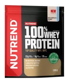 NUTREND 100% Whey Protein, sáček, 1000 g bílá čoko a kokos