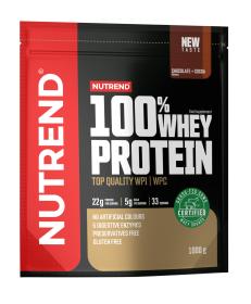 NUTREND 100% Whey Protein, sáček, 1000 g čokoláda a kakao