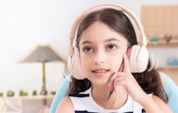 1more Bezdrátová sluchátka Mini HQ20, ANC (růžová)