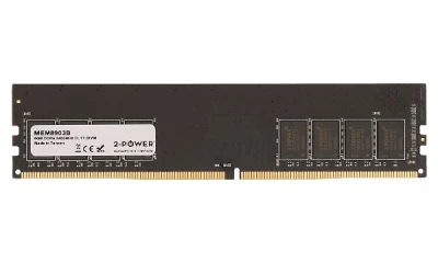 2-Power 8GB PC4-19200U 2400MHz DDR4 CL17 Non-ECC DIMM 2Rx8 ( DOŽIVOTNÍ ZÁRUKA ) 2-Power 8GB PC4-19200U 2400MHz DDR4 CL17 Non-ECC DIMM 2Rx8 ( DOŽIVOTNÍ ZÁRUKA )