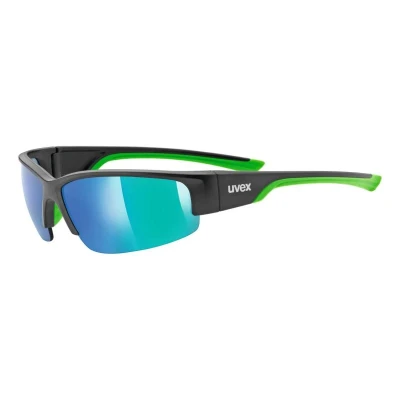 Uvex Sportstyle 215 Black Mat Green/green (2716) 2021 cyklistické brýle