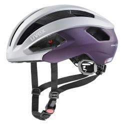 Uvex Rise Cc WE 2022 Silver - Plum cyklistická prilba