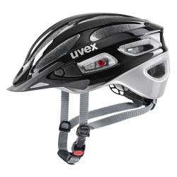 Uvex True 2023 Black - Silver cyklistická helma