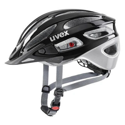 Uvex True 2023 Black - Silver cyklistická helma