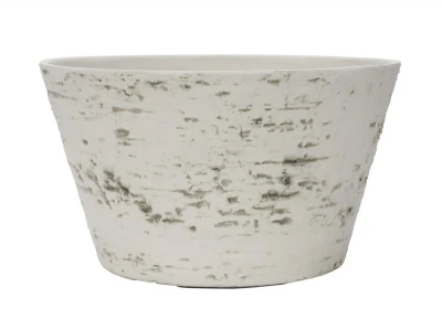 G21 Baltic Bowl světle šedý 47 x 27 x 47 cm dekorační květináč