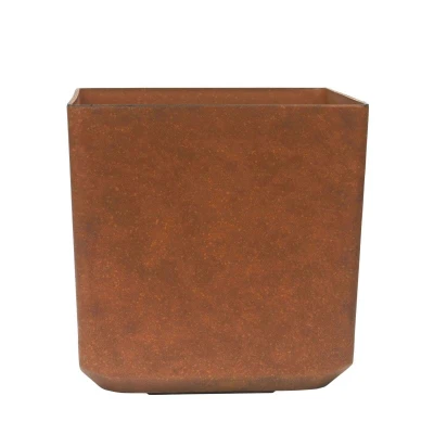 G21 Element Block hnědý 28 x 28 x 28 cm květináč