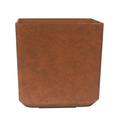 G21 Element Block hnědý 35 x 35 x 35 cm květináč