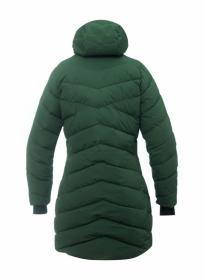 2117 of Sweden ANNEBERG dámský zateplený kabát, forest green POUZE XXL (VÝPRODEJ)