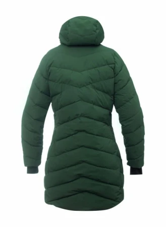 2117 of Sweden ANNEBERG dámský zateplený kabát, forest green POUZE XXL (VÝPRODEJ)