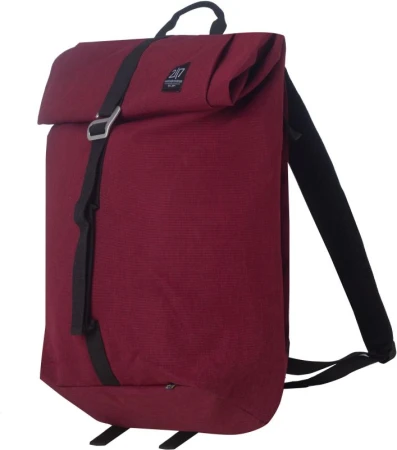 2117 of Sweden Elghult 30L městský rolovací batoh, Wine red