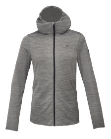 2117 of Sweden HIDE dámská powerstretch mikina s kapucí, black melange 2117 of Sweden HIDE dámská powerstretch mikina s kapucí, black melange