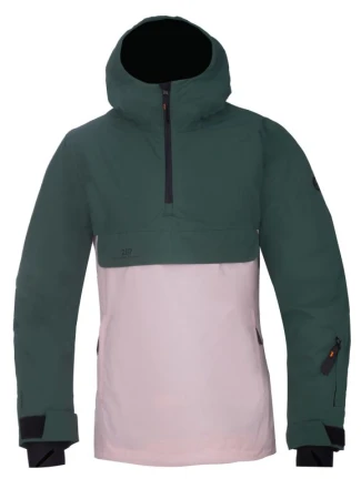 2117 of Sweden Myre dámský lyžařský anorak, Forest Green