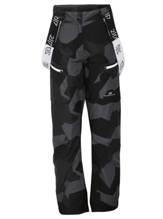 2117 of Sweden Nyhem ECO dámské lyžařské kalhoty, Black Camo