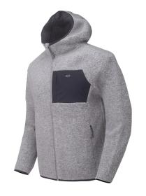 2117 of Sweden SKORD pánská mikina s kapucí, grey