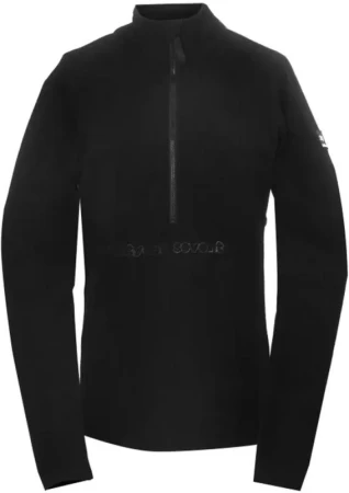 2117 of Sweden Trollebo dámská fleecová mikina 1/2 zip, Black