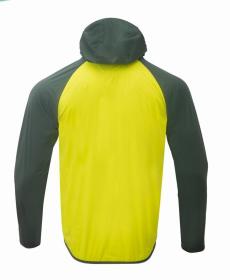 2117 of Sweden VASSBACKEN pánská ultralight softshellová bunda s kapucí, forest green