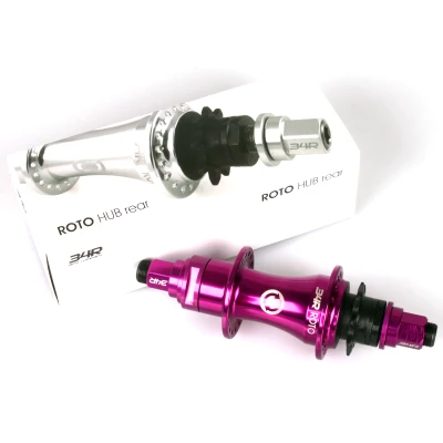 34R BMX Co. Náboj zadní ROTO REAR HUB 36 děr stříbrný